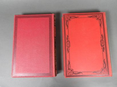 Geography by Bong, 1914, large folio volumes,...
