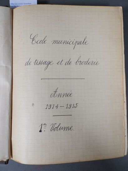 [WEAVING]
Notebook on weaving theory, circa...