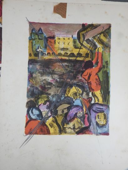 ESTAMPES PAR PIERRE AMBROGIANI (1907-1985)]
9...