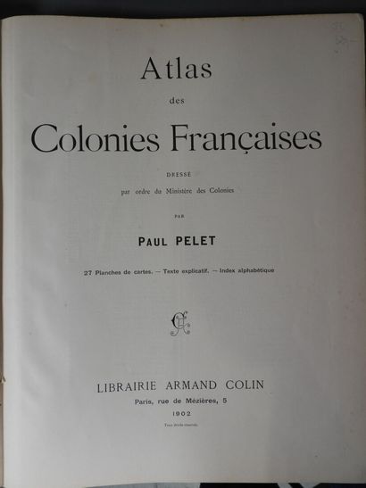 [ATLAS AND SMALL JOURNAL]
Atlas of French...