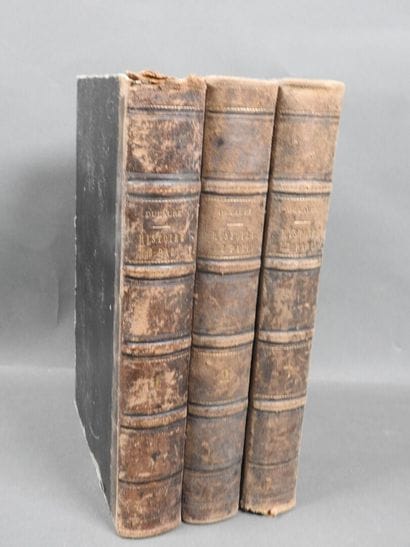 DULAURE
Histoire… de Paris, 1847. 3 volumes...