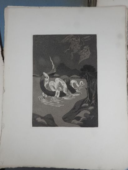 VILLEBOEUF André (1893-1956)
14 aquatintes...