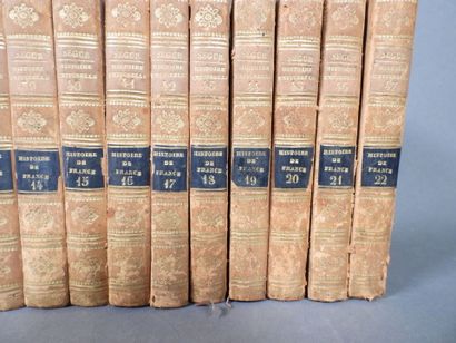 Approximately 22 16mo volumes in half-leather...
