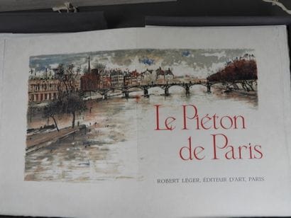 FARGUE - GALLARD de 
Le Piéton de Paris
Paris,...