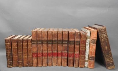 Approximately 18 volumes in 19th-century...