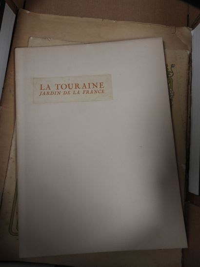 TOURAINE ET DIVERS
Environ 50 vol. ou plaquettes...