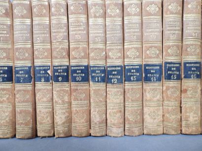 Approximately 22 16mo volumes in half-leather...
