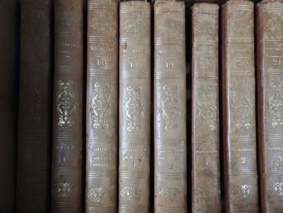 ROUSSEAU
OEuvres complètes
Lyon, s. n. ,1796.
33...