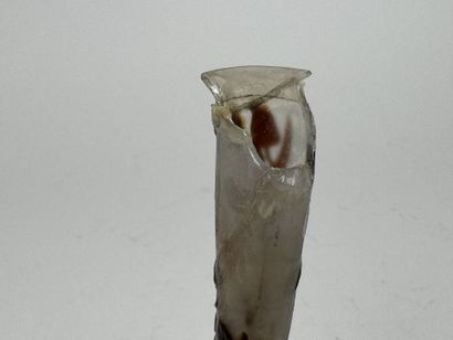 Émile GALLÉ (1846-1904).
Petit vase en verre...