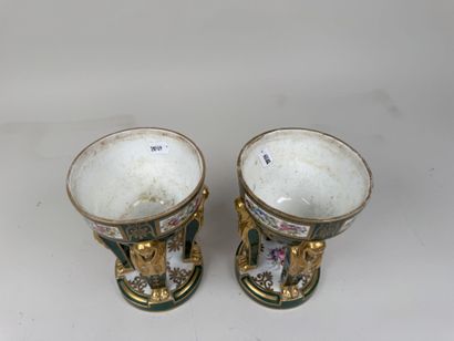 Manufacture Impériale de SEVRES.
Paire de...