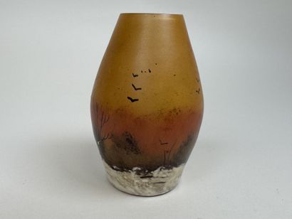 François-Théodore LEGRAS (1839-1916), d'après.
Vase...