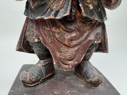 ASIE, XXe.
Combattant asiatique.
Grand sujet...