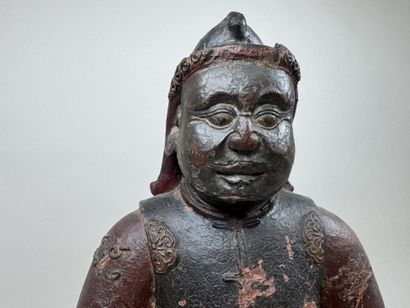 ASIE, XXe.
Combattant asiatique.
Grand sujet...