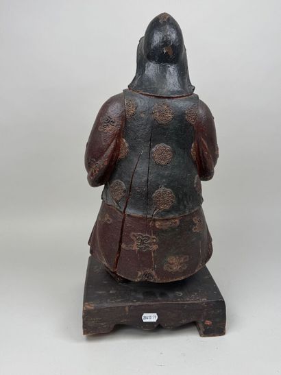ASIE, XXe.
Combattant asiatique.
Grand sujet...
