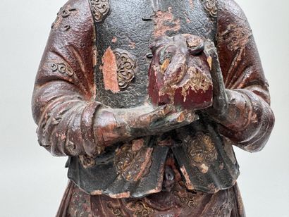 ASIE, XXe.
Combattant asiatique.
Grand sujet...
