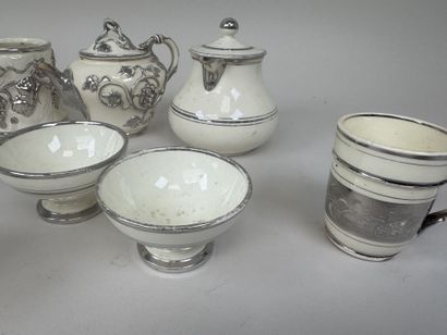 LANGEAIS.
Collection de 10 pièces de forme...