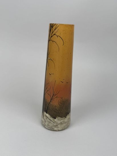François-Théodore LEGRAS (1839-1916), d'après.
Vase...