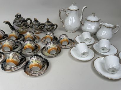 Lot comprenant :
- JAPON, SATSUMA, XXe.
Partie...