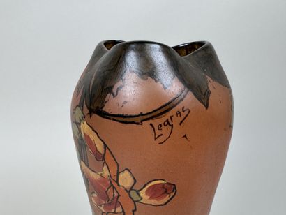 François-Théodore LEGRAS (1839-1916), d'après.
Vase...