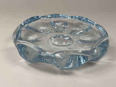 Grand vide-poche en cristal moulé, pressé...