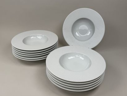 Collection NYMPHEA.
Série de 12 assiettes...