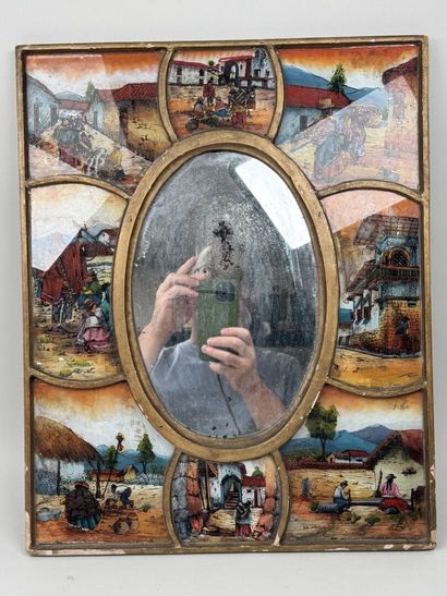 PEROU, Andahuaylas.
Miroir rectangulaire...