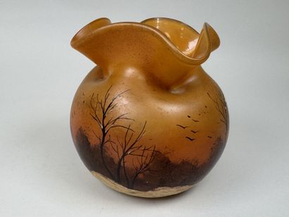 François-Théodore LEGRAS (1839-1916), d'après.
Vase...
