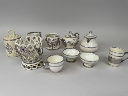 LANGEAIS.
Collection de 10 pièces de forme...