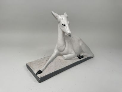 SAINTE RADEGONDE.
Biche.
Sujet en céramique...