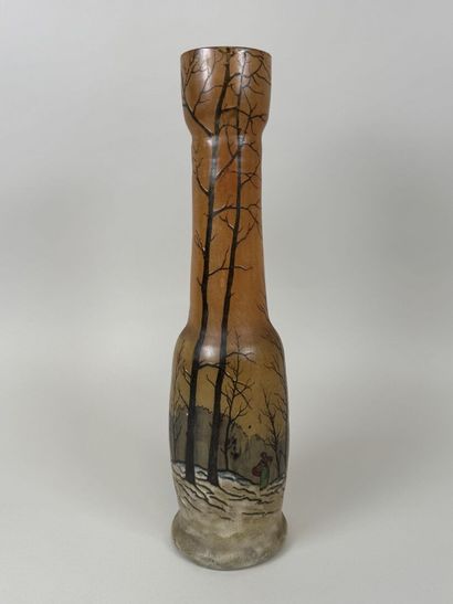 François-Théodore LEGRAS (1839-1916), d'après.
Vase...