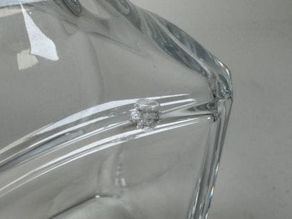 BACCARAT.
Carafe à whisky en cristal moulé...