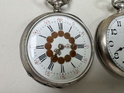 OMEGA et divers.
Trois montres de gousset...