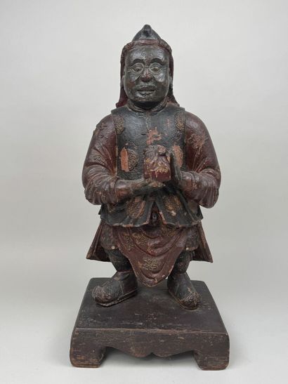 ASIE, XXe.
Combattant asiatique.
Grand sujet...