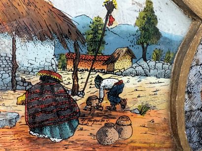PEROU, Andahuaylas.
Miroir rectangulaire...