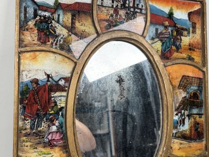 PEROU, Andahuaylas.
Miroir rectangulaire...