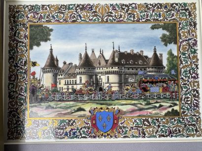 Jean GRADASSI (1907-1989).
BLOIS - CHAMBORD...