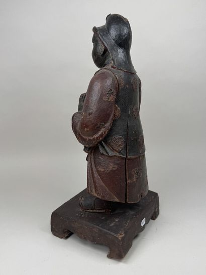 ASIE, XXe.
Combattant asiatique.
Grand sujet...