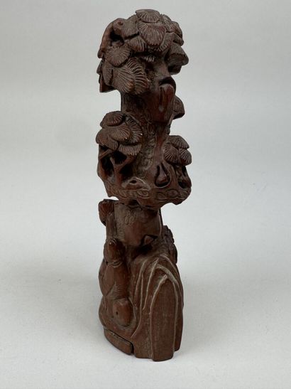 ASIE, XXe.
Personnages sous un arbre.
Sujet...