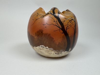 François-Théodore LEGRAS (1839-1916), d'après.
Vase...