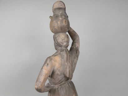 Antoine Elie OTTAVY (1887-1951). 
La porteuse...