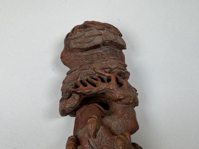 ASIE, XXe.
Personnages sous un arbre.
Sujet...