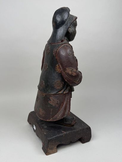 ASIE, XXe.
Combattant asiatique.
Grand sujet...