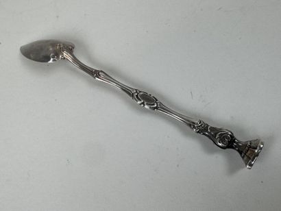 Cuillère à verre à eau en argent, l'extrémité...