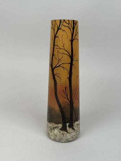François-Théodore LEGRAS (1839-1916), d'après.
Vase...