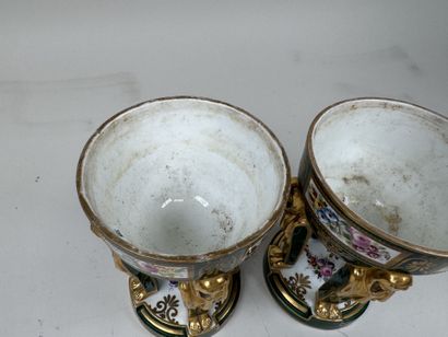 Manufacture Impériale de SEVRES.
Paire de...