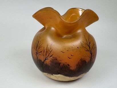 François-Théodore LEGRAS (1839-1916), d'après.
Vase...