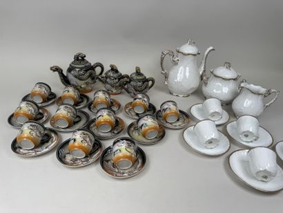 Lot comprenant :
- JAPON, SATSUMA, XXe.
Partie...