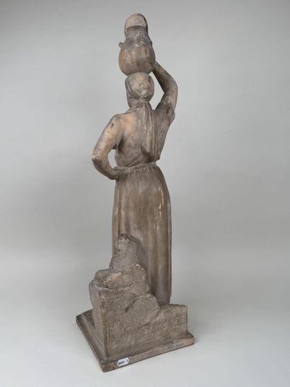 Antoine Elie OTTAVY (1887-1951). 
La porteuse...