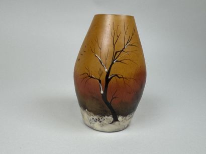 François-Théodore LEGRAS (1839-1916), d'après.
Vase...