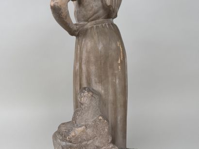 Antoine Elie OTTAVY (1887-1951). 
La porteuse...